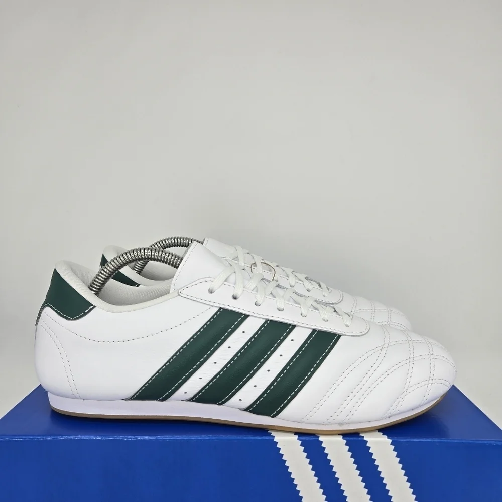 New adidas Taekwondo Cloud White Collegiate Green Gum Women's Shoes Size 9.5 - Picture 3 of 8